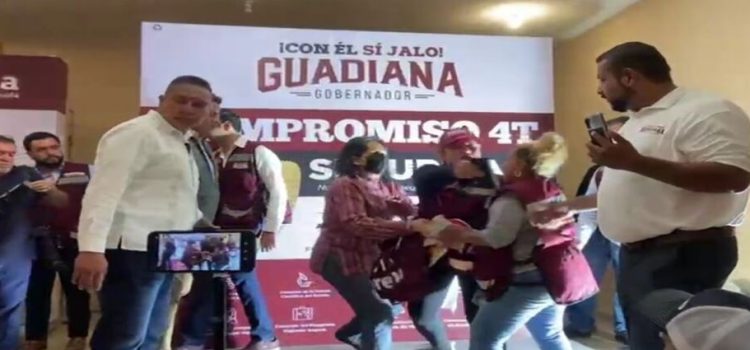 Detona trifulca en mitin de Morena en Coahuila