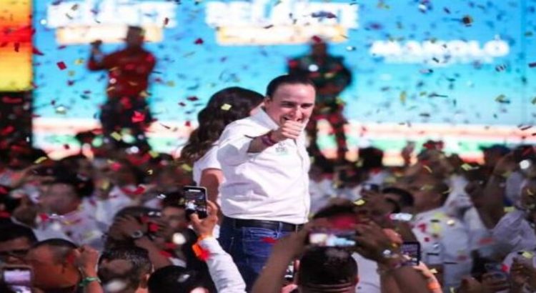Manolo Jiménez cierra campaña a gobernador, Coahuila