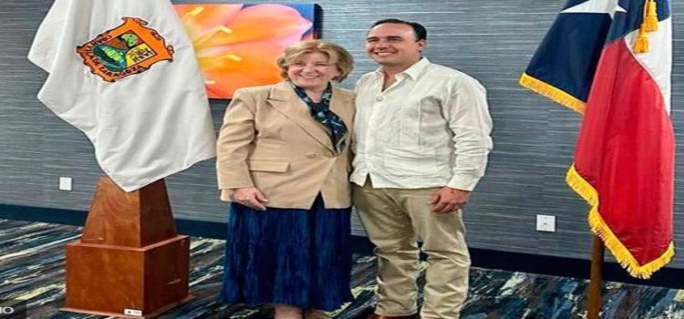 Manolo Jiménez y Jane Nelson coordinan gira entre Coahuila y Texas