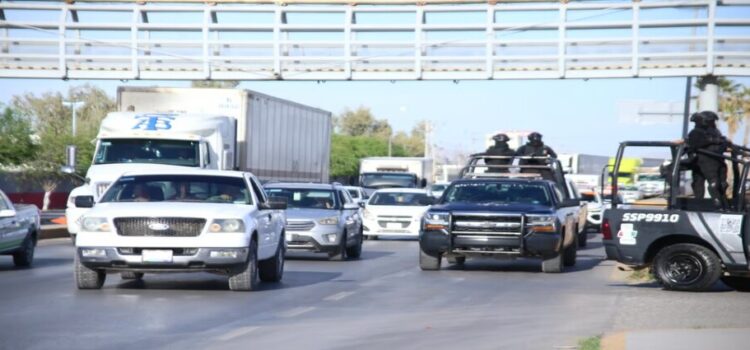 Montan operativo de seguridad en Matamoros y Torreón