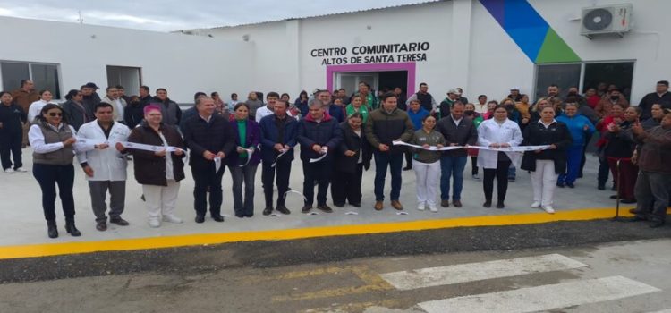 Centro Comunitario, estación de Bomberos e infraestructura vial en Ciudad Acuña