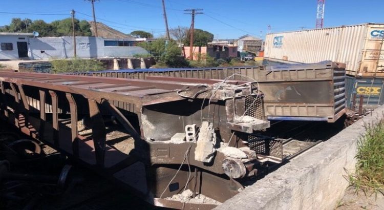 Se descarrila tren en zona en Coahuila