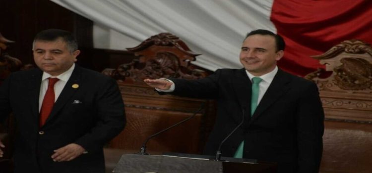 Manolo Jiménez rinde protesta como gobernador de Coahuila