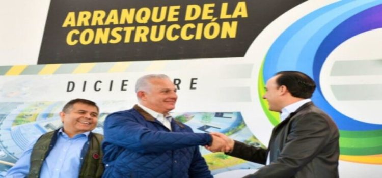 Dan banderazo a la construcción del Giro Independencia el Gobernador de Coahuila y Alcalde de Torreón