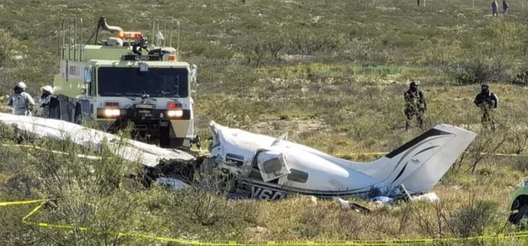 Se desploma una avioneta en Ramos Arizpe, Coahuila