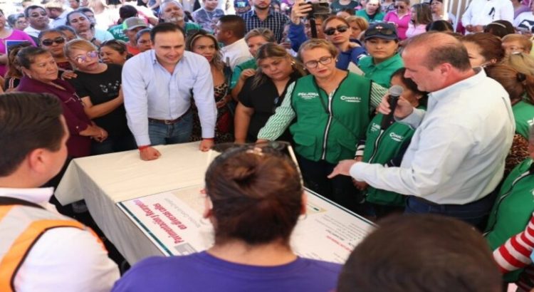 Manolo Jiménez supervisa obras en la Región Centro