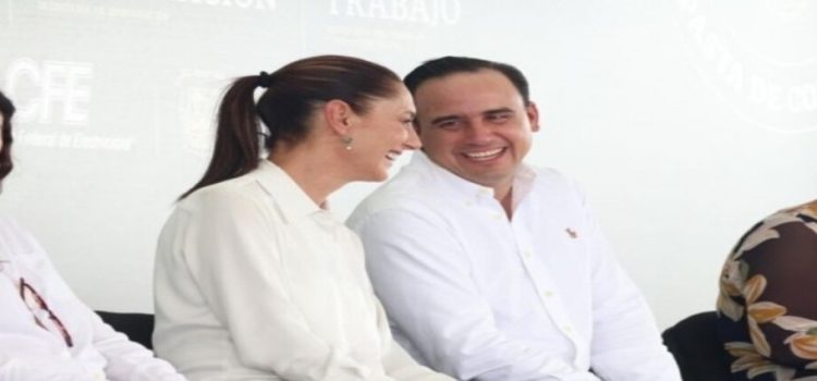 El gobernador Manolo Jiménez pide a Claudia Sheinbaum asignar recursos para modernizar tramo Los Chorros