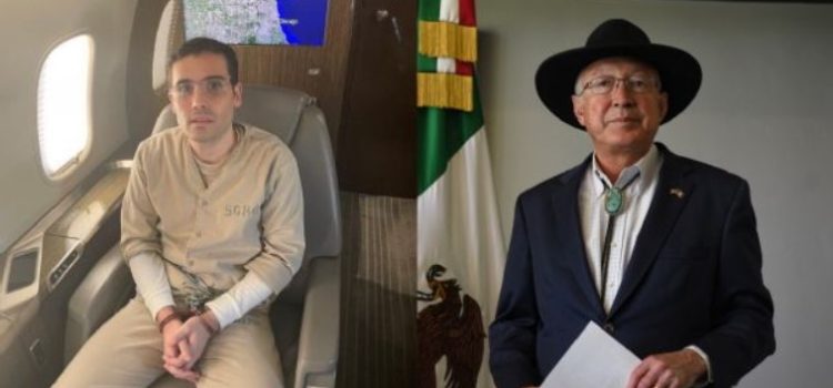Ken Salazar confirma que Ovidio Guzmán sigue en custodia en EE.UU. tras arresto de “El Mayo” Zambada e hijo de “El Chapo”