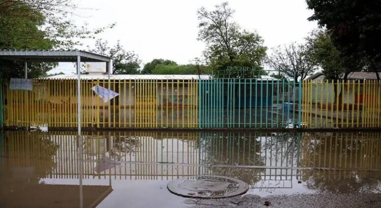 Las escuelas en Coahuila sufren afectaciones por las fuertes lluvias