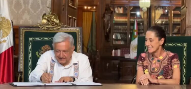 AMLO firma decreto para la reforma del Poder Judicial