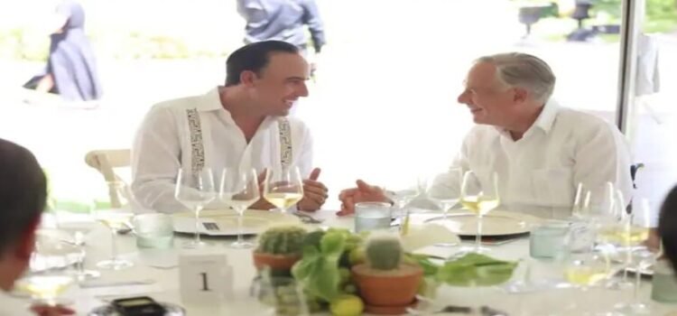 El Gobernador de Texas resalta la buena relación que se tiene con el estado de Coahuila