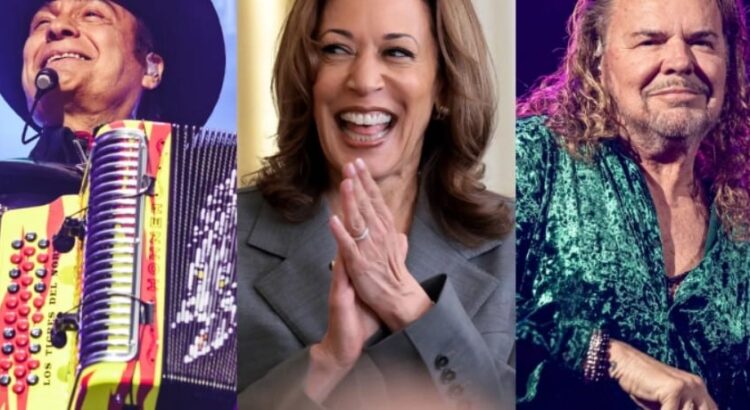 Maná y Los Tigres del Norte se unen a Kamala Harris para impulsar el voto latino