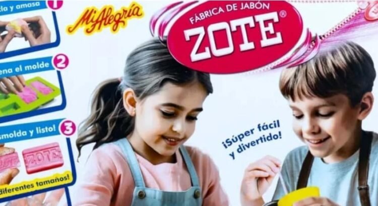 Juguetes «Mi Alegría» saca a la venta fábrica para hacer mini jabón Zote Juguetes «Mi Alegría» saca a la venta fábrica para hacer mini jabón Zote