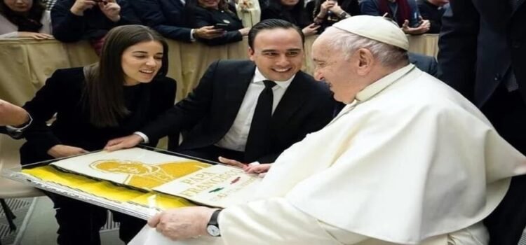 El Papa Francisco bendice a Coahuila tras audiencia con el gobernador Manolo Jiménez