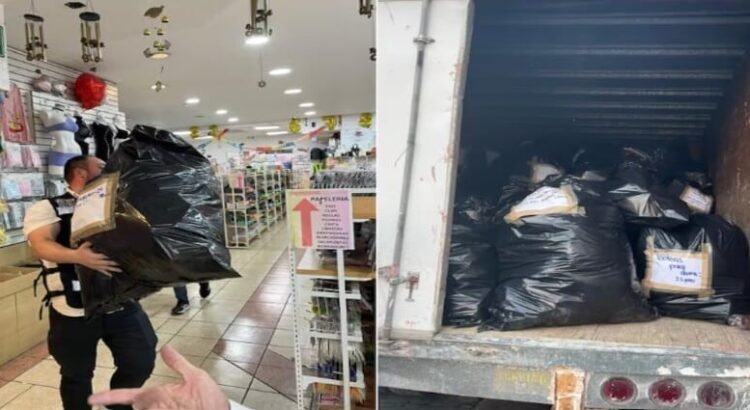 En el estado de Coahuila incautan 35 mil productos ilegales