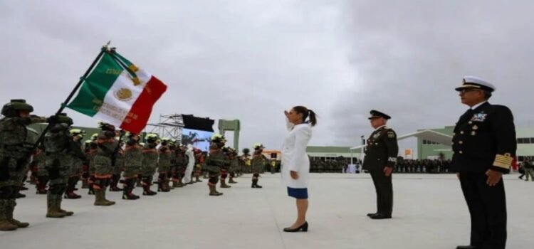 La presidenta Claudia Sheinbaum resaltó la labor de Coahuila en conformación del Ejército mexicano