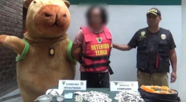 Policía disfrazado de capibara captura a traficante de drogas
