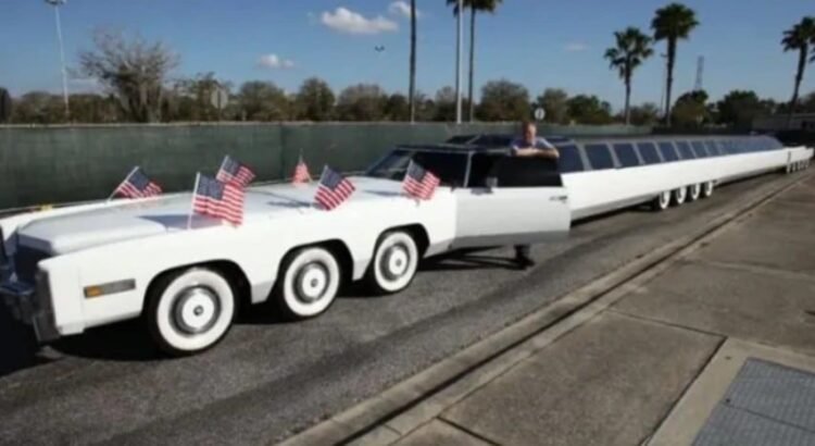 Restauran la limusina más larga del mundo: mide 30 metros