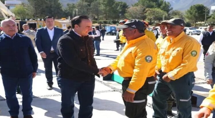 El estado de Coahuila refuerza el combate de incendios forestales con brigadistas