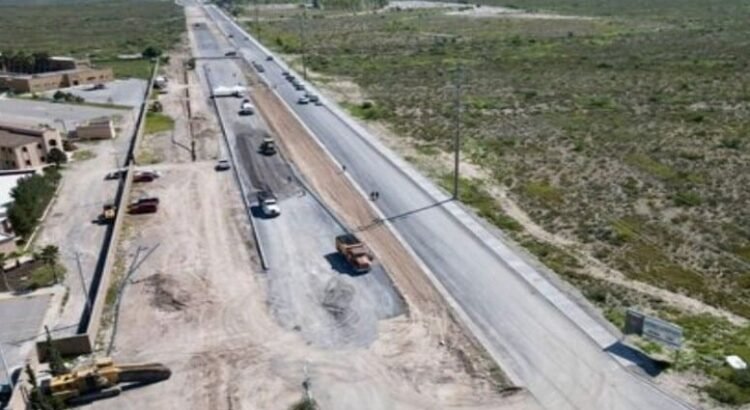 Avanzan las obra de ampliación del bulevar Nazario Ortiz en Saltillo Avanzan las obra de ampliación del bulevar Nazario Ortiz en Saltillo