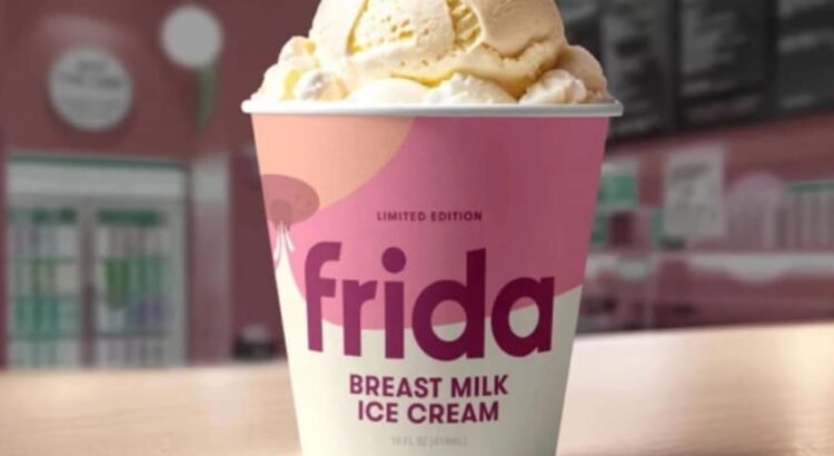 Lanzarán helado sabor “leche materna” Lanzarán helado sabor “leche materna”