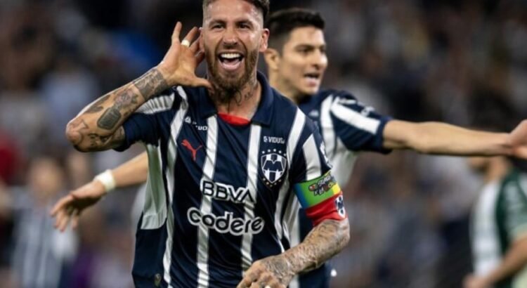 Sergio Ramos anota su primer gol en la Liga MX