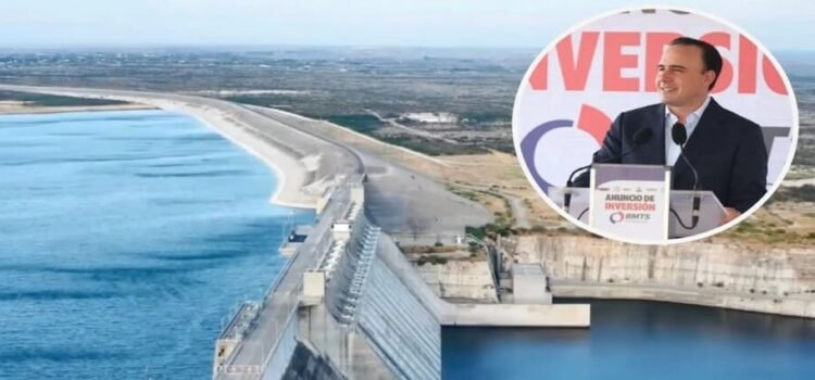 EL gobernador Manolo Jiménez asegura estar bajo control la extracción de agua en la presa La Amistad