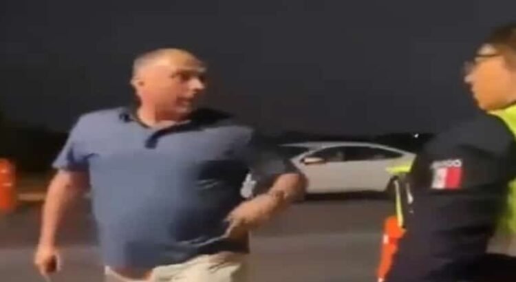 Un Secretario del Tribunal protagoniza tremendo escándalo en filtro anti-alcohol de Saltillo