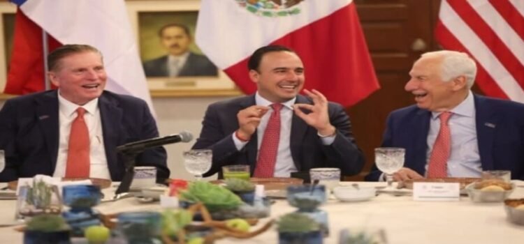 El gobernador de Coahuila se reúne con los empresarios de Texas para fortalecer lazos