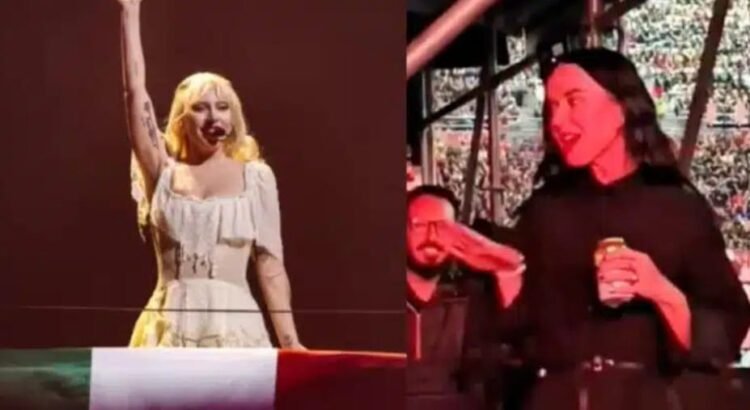 Katy Perry asistió al concierto de Lady Gaga en CDMX