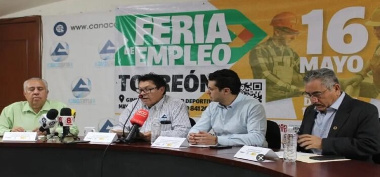 El próximo viernes será la feria de empleo en la Deportiva Torreón