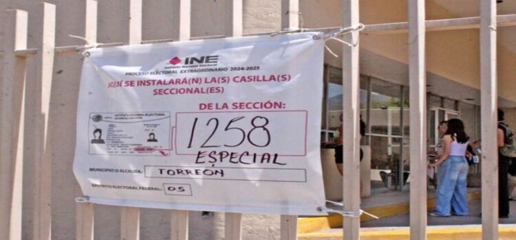 Se instalan 255 casillas en el Distrito 05 de Torreón para la jornada electoral
