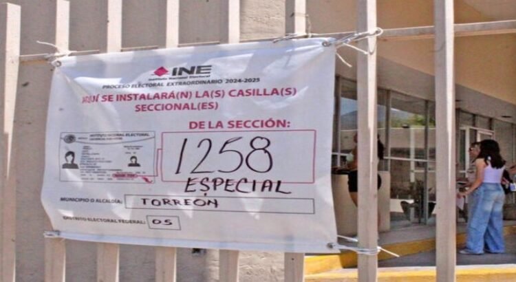 Se instalan 255 casillas en el Distrito 05 de Torreón para la jornada electoral