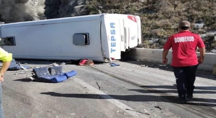 En total 3 víctimas después de un accidente en la carretera de Coahuila