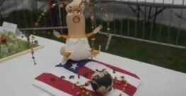 Mandaron a Trump a la… verdura