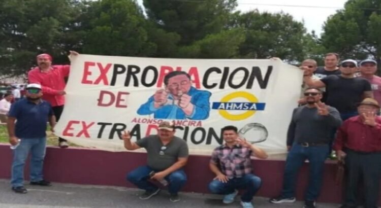 Reciben a la presidenta Sheinbaum con protestas en el estado de Coahuila