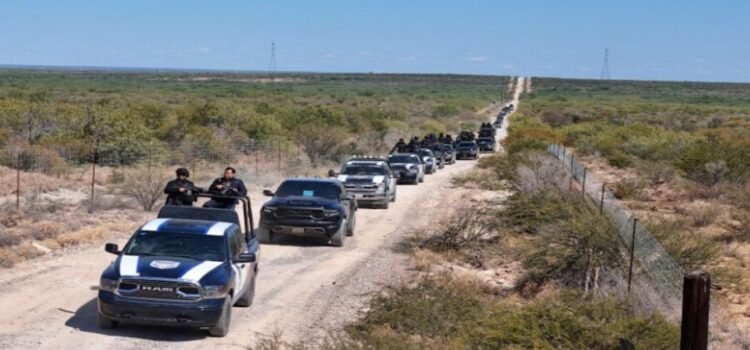 Las fuerzas de seguridad en el estado de Coahuila duplican la presencia en los límites con Nuevo León