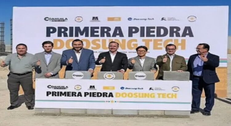 Una empresa coreana invierte 500 millones de pesos en el estado de Coahuila Una empresa coreana invierte 500 millones de pesos en el estado de Coahuila