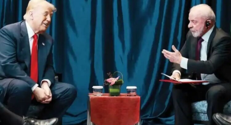 Acuerdan Trump y Lula negociar aranceles Acuerdan Trump y Lula negociar aranceles