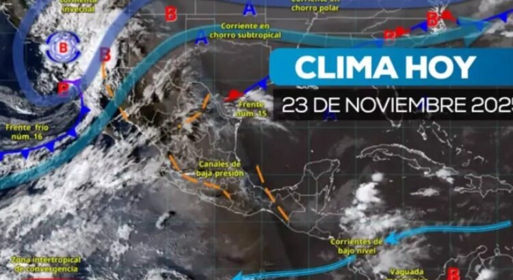 Llega la primera tormenta invernal a México